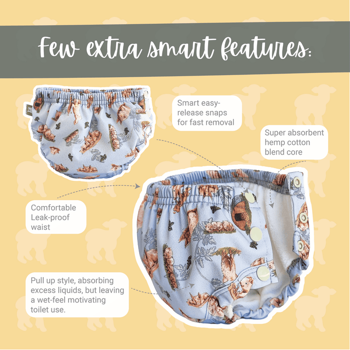 Little Lamb Pull Up Potty Training Pants