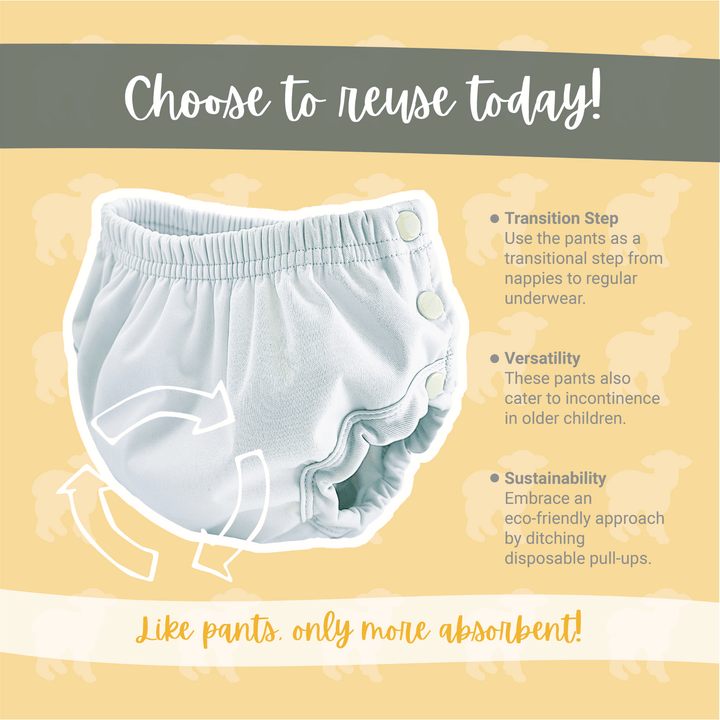 Little Lamb Pull Up Potty Training Pants