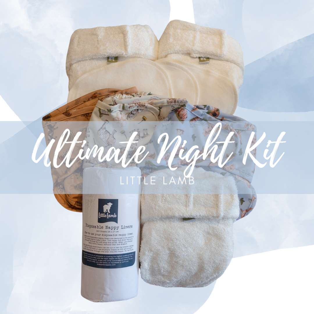 Little Lamb Ultimate Night Nappy Kit - Summer Sweets Baby