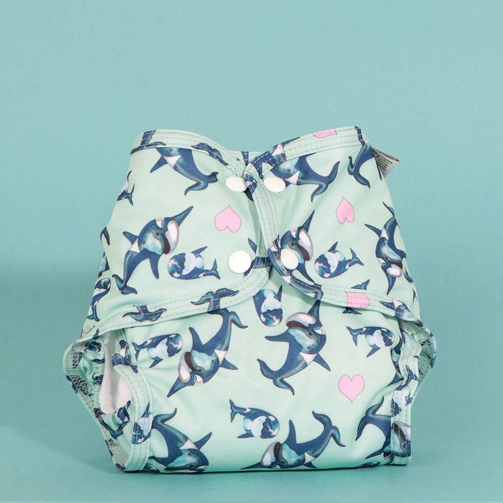Little Lamb Sized Pocket - Whale of a Time|Summer Sweets Baby