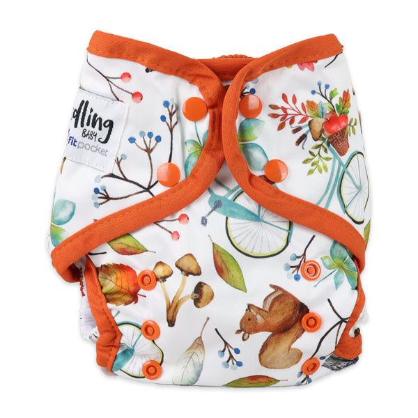 Seedling Baby Multi-Fit Pocket Nappy - Autumn|Summer Sweets Baby