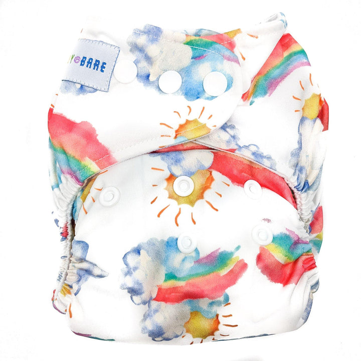 Baby Bare All-in-One (AiO) Nappy - Multiple Patterns|Summer Sweets Baby
