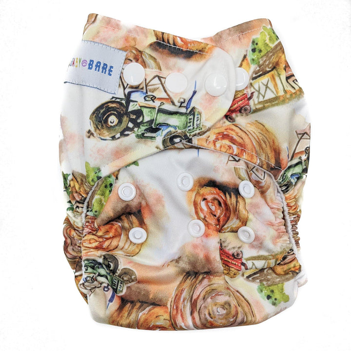 Baby Bare All-in-One (AiO) Nappy - Multiple Patterns|Summer Sweets Baby