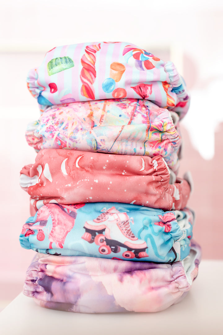 Designer Bums All-in-Two Nappy Bundle Kit