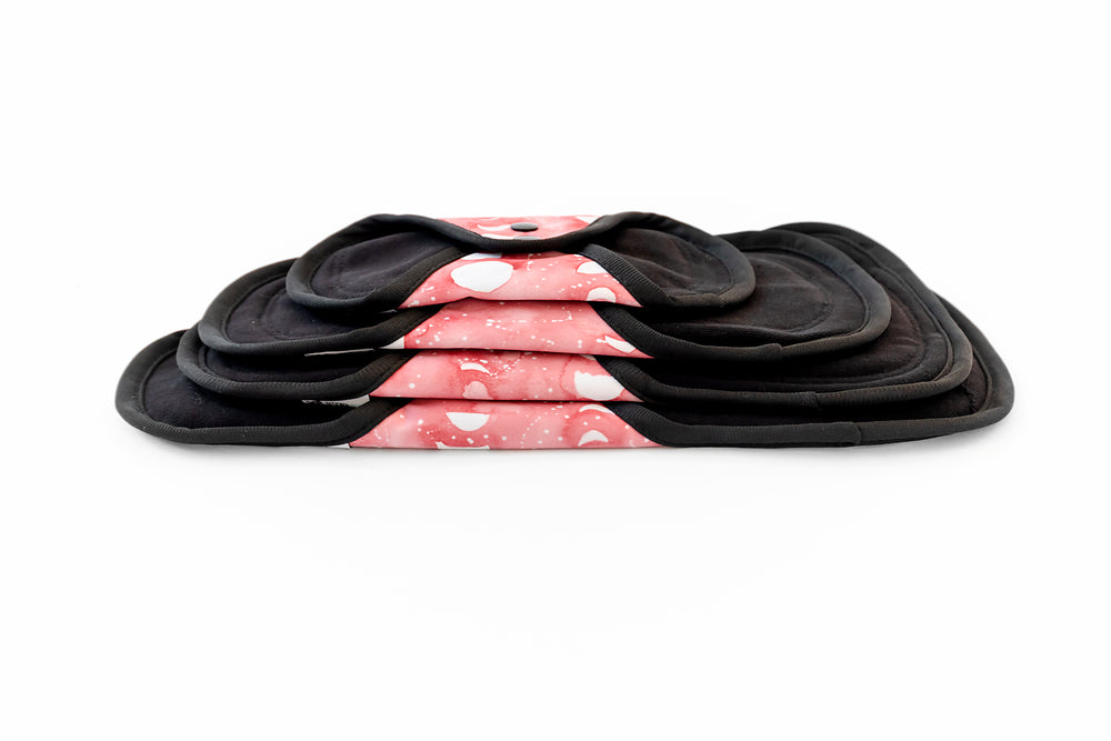Designer Bums Cloth Sanitary Pad - M - Day (Multiple Patterns)|Summer Sweets Baby
