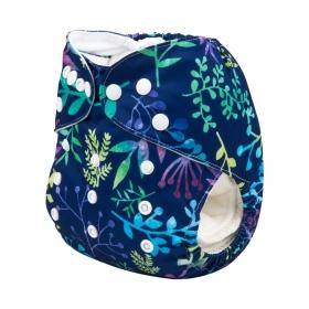 Alva Baby Blue Fern Pocket Nappy|Summer Sweets Baby