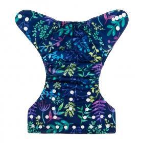 Alva Baby Blue Fern Pocket Nappy|Summer Sweets Baby