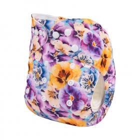 Alva Baby Pansies Pocket Nappy|Summer Sweets Baby