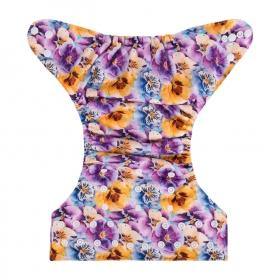 Alva Baby Pansies Pocket Nappy|Summer Sweets Baby