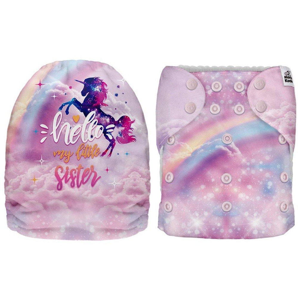 Mama Koala Hello My Little Sister Pocket Nappy|Summer Sweets Baby