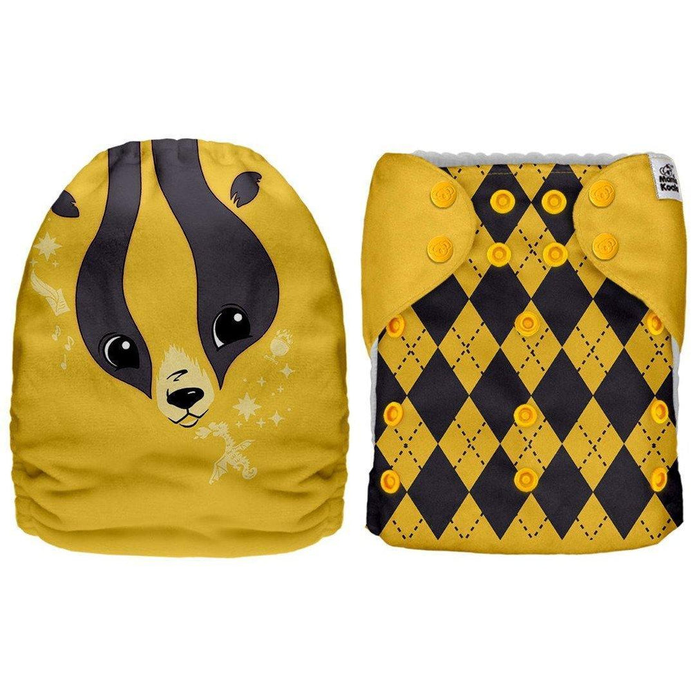 Mama Koala Hufflepuff Pocket Nappy|Summer Sweets Baby