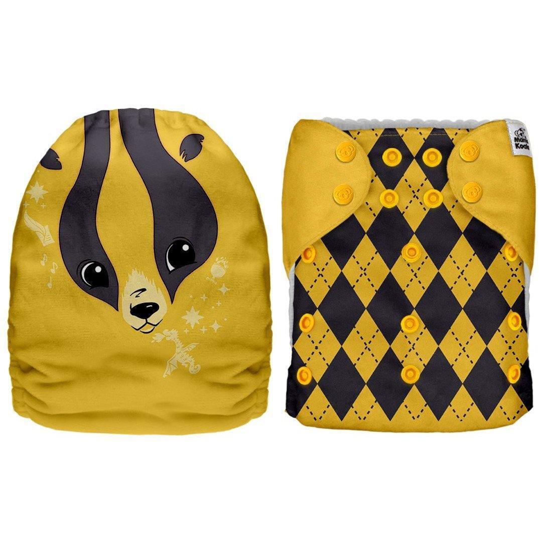 Mama Koala Hufflepuff Pocket Nappy|Summer Sweets Baby