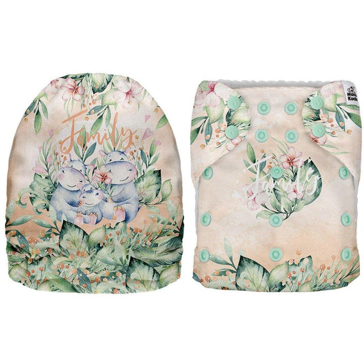 Mama Koala Hippo Family Pocket Nappy|Summer Sweets Baby