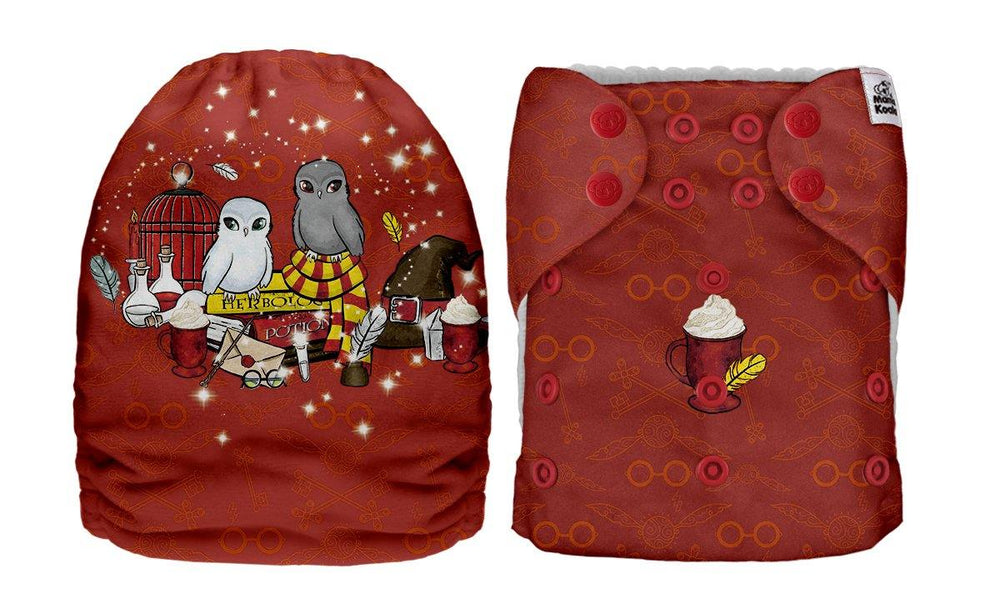 Mama Koala Red Gryffindor Magic Pocket Nappy|Summer Sweets Baby