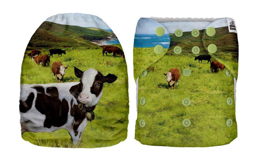 Mama Koala Moo Cow Pocket Nappy|Summer Sweets Baby