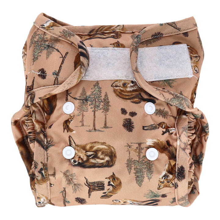 Little Lamb Newborn Nappy Cover- Multiple Prints