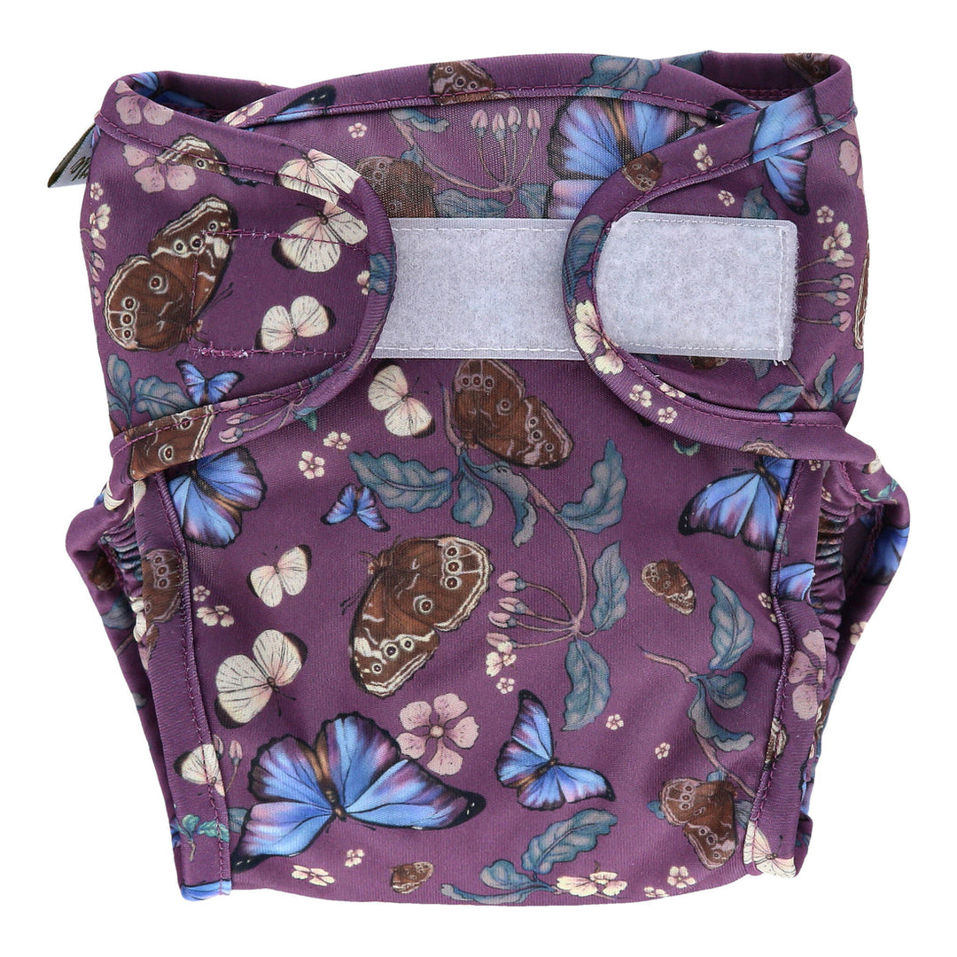 Little Lamb Nappy Cover- Butterfly Ballad