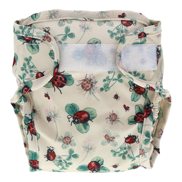 Little Lamb Nappy Cover- Ladybugs Lullaby