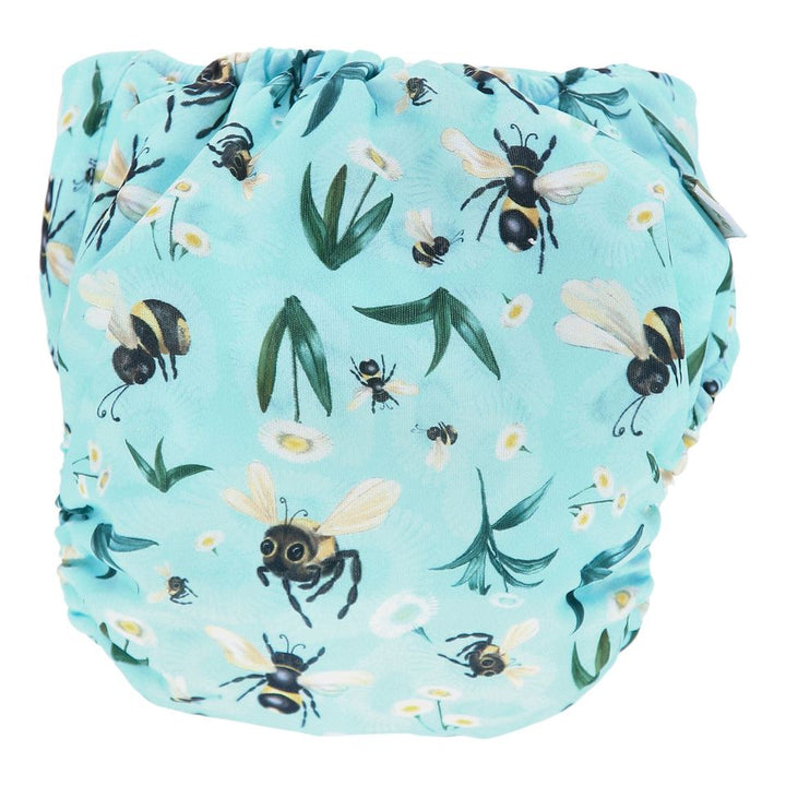 Little Lamb One Size Pocket - Bumble Bee Blues