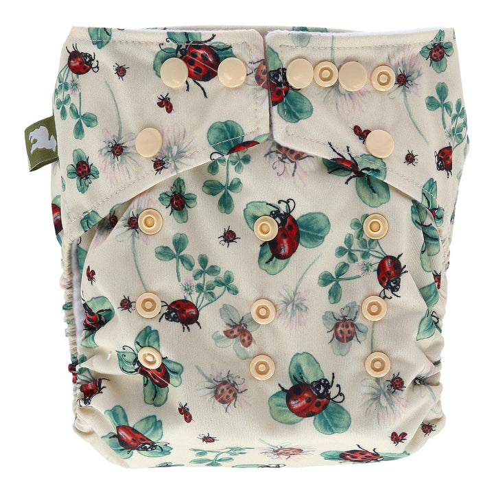 Little Lamb One Size Pocket - Ladybugs Lullaby