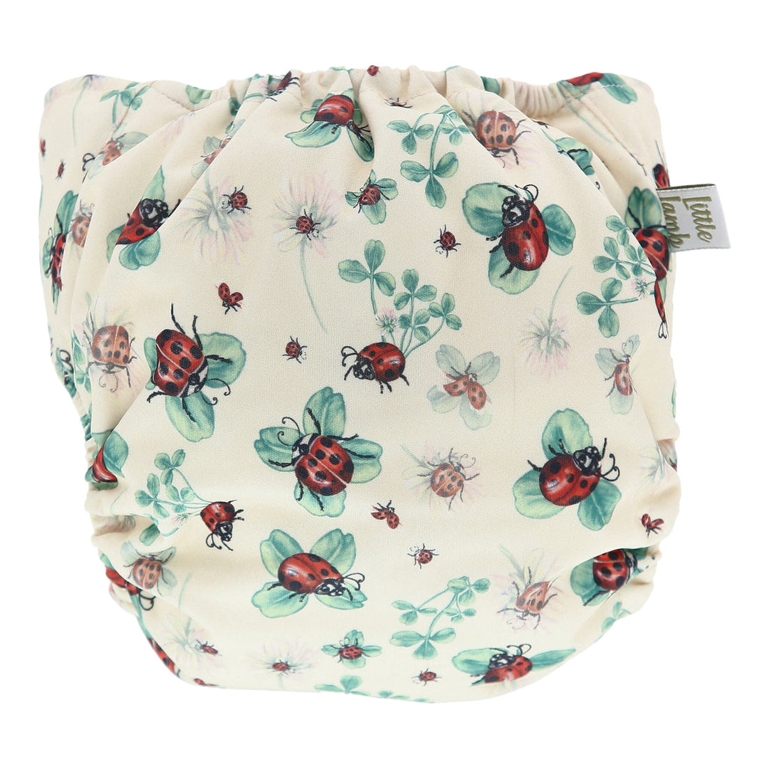 Little Lamb One Size Pocket - Ladybugs Lullaby