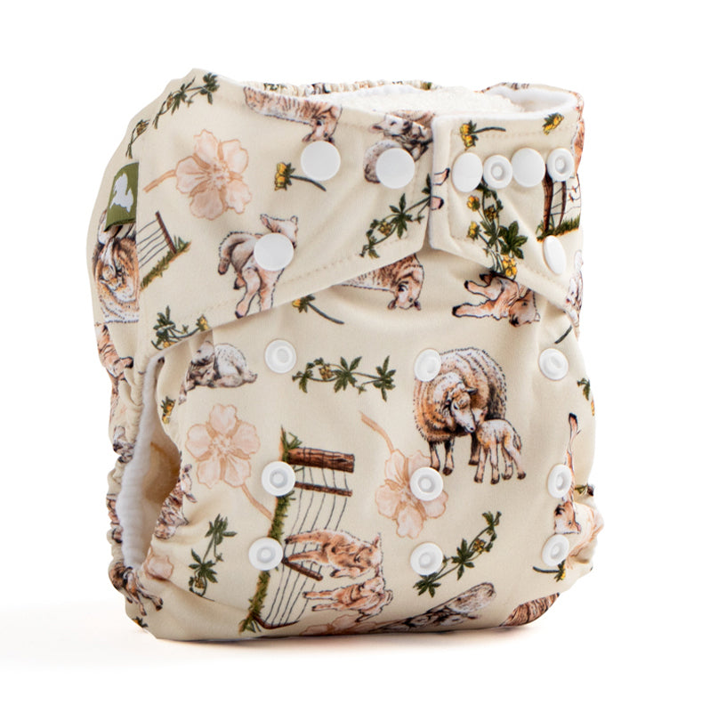Little Lamb One Size Pocket - Loving Ewe