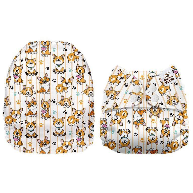 Mama Koala Fluff Love Pup Pocket Nappy|Summer Sweets Baby