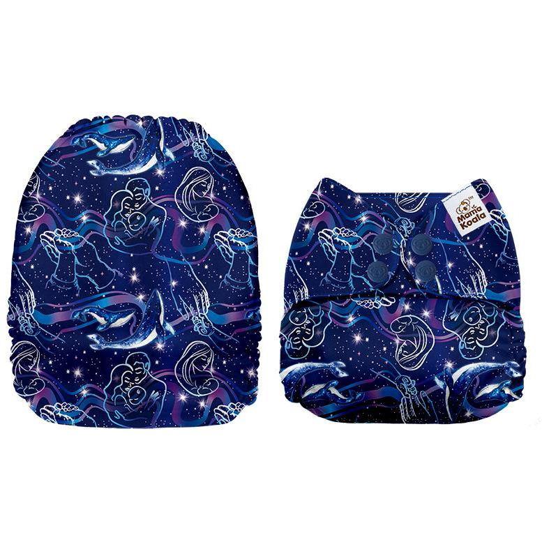 Mama Koala Space Family Pocket Nappy|Summer Sweets Baby
