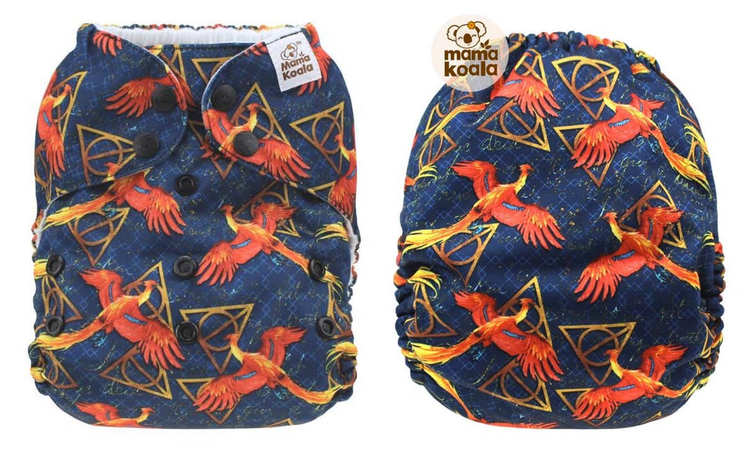 Mama Koala Magic Phoenix Pocket Nappy|Summer Sweets Baby