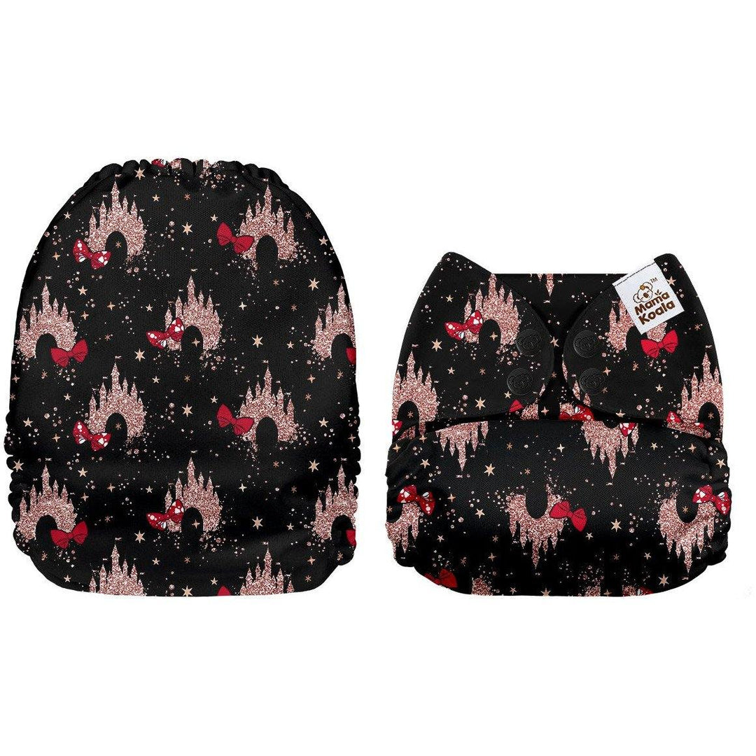 Mama Koala Minnie's Glitter Castle Pocket Nappy|Summer Sweets Baby