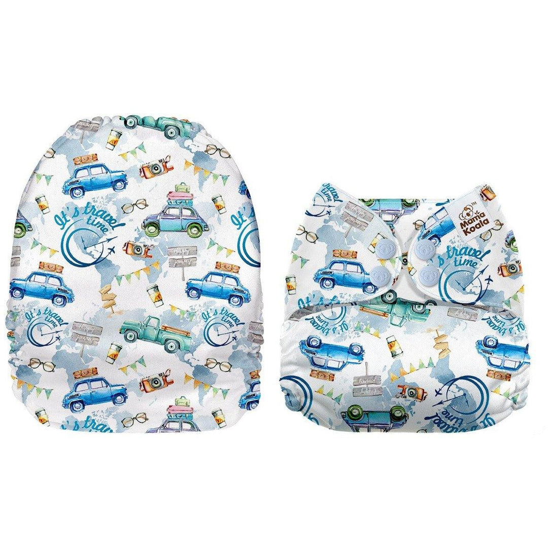 Mama Koala It's Travel Time Pocket Nappy|Summer Sweets Baby