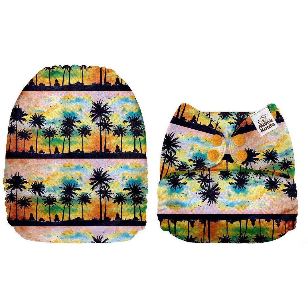 Mama Koala Travel Palms Pocket Nappy|Summer Sweets Baby