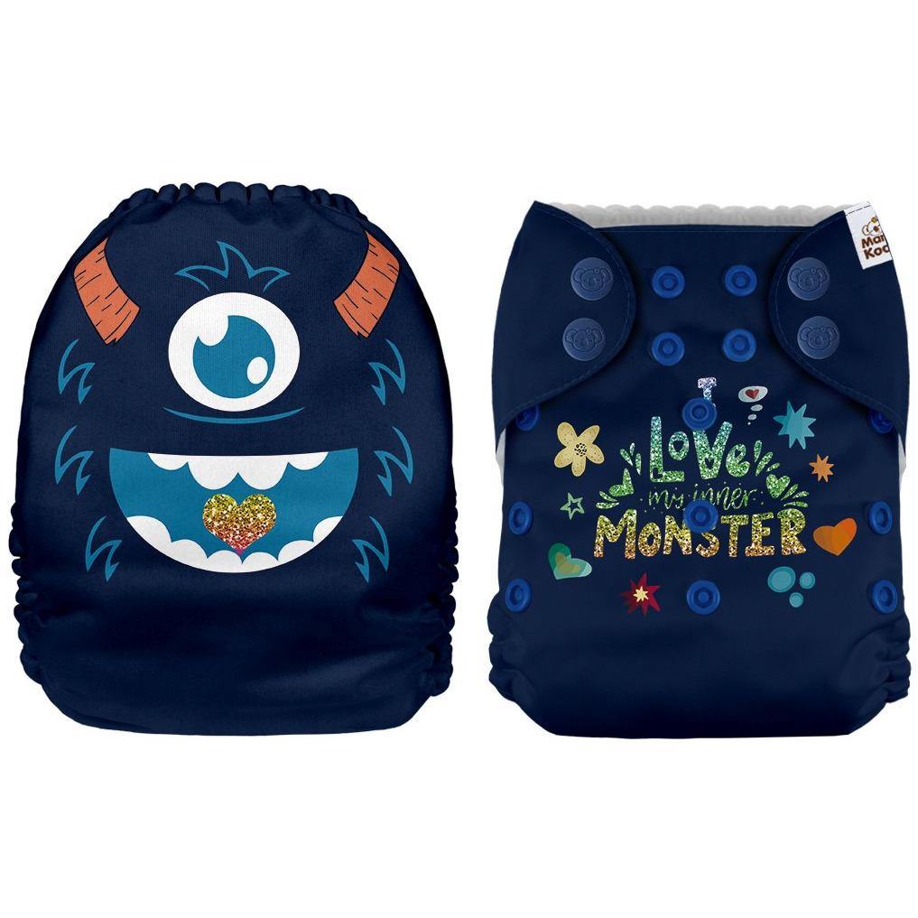 Mama Koala Love My Inner Monster Pocket Nappy|Summer Sweets Baby