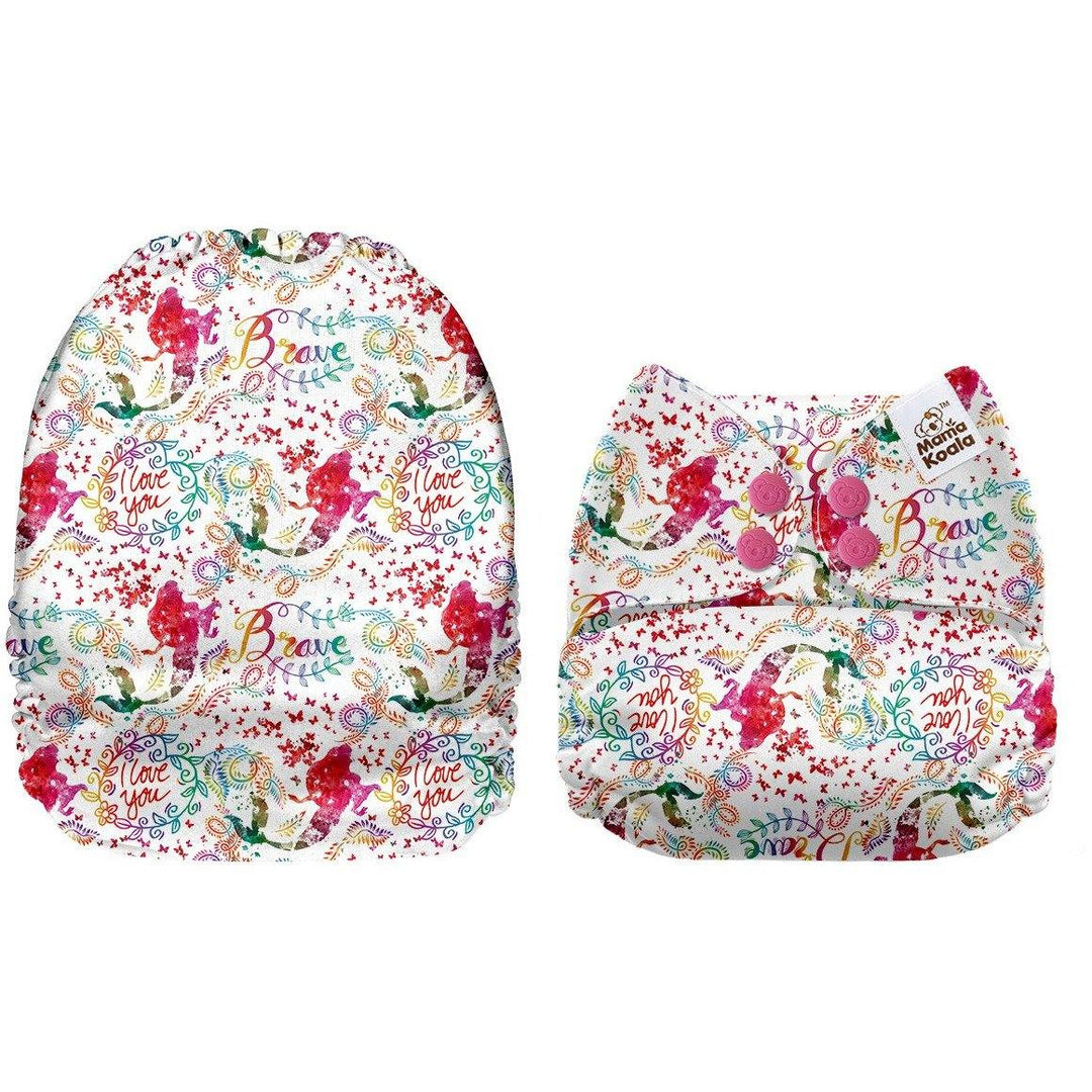 Mama Koala Rainbow Mermaid Pocket Nappy|Summer Sweets Baby