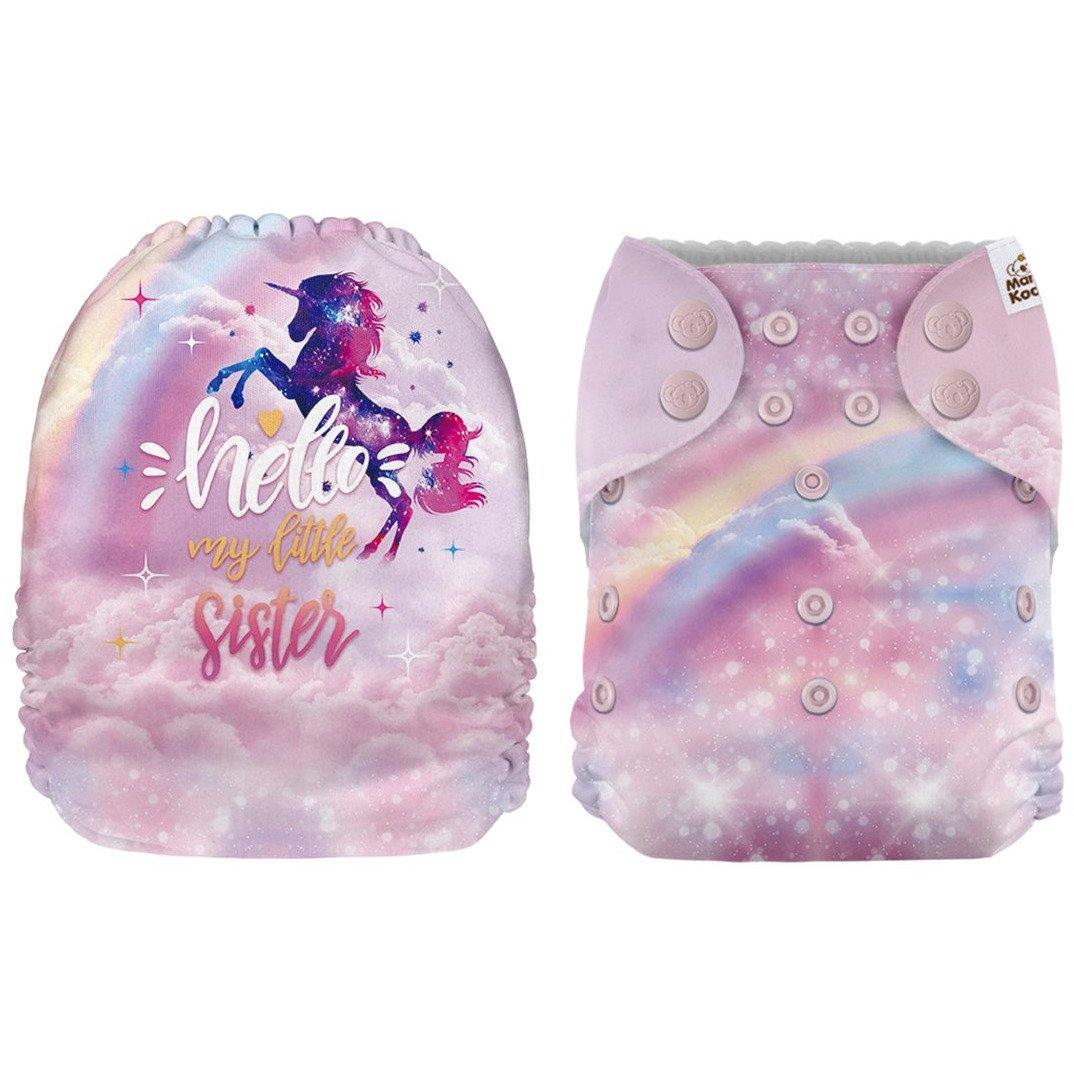 Mama Koala Hello My Little Sister Pocket Nappy|Summer Sweets Baby
