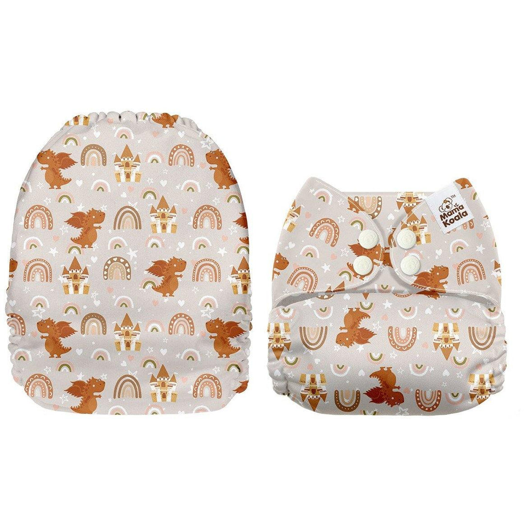 Mama Koala Dragons And Rainbows Pocket Nappy|Summer Sweets Baby