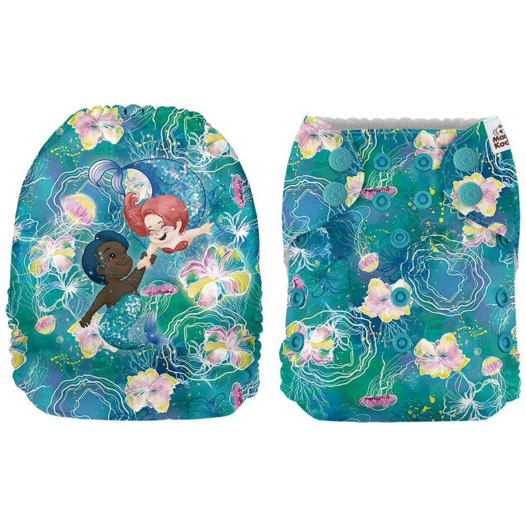 Mama Koala Merpeople Besties Pocket Nappy|Summer Sweets Baby