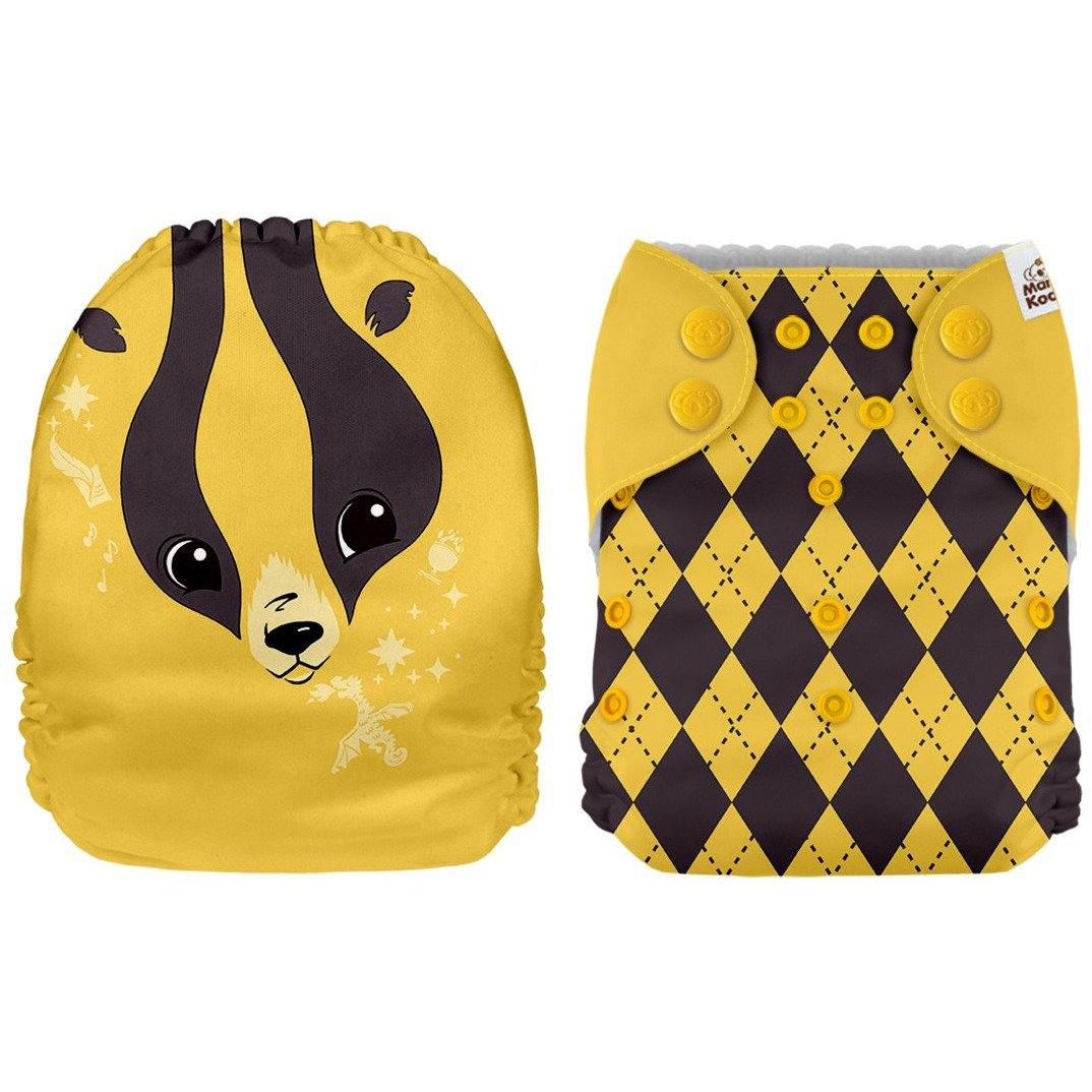 Mama Koala Hufflepuff Pocket Nappy|Summer Sweets Baby