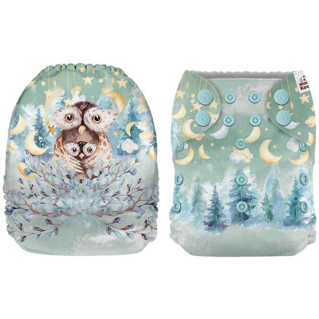 Mama Koala Owl Family Pocket Nappy|Summer Sweets Baby