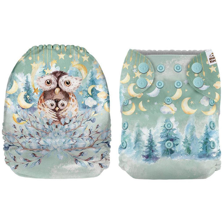 Mama Koala Owl Family Pocket Nappy|Summer Sweets Baby