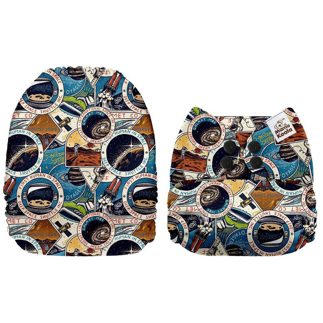 Mama Koala Space Patches Pocket Nappy|Summer Sweets Baby
