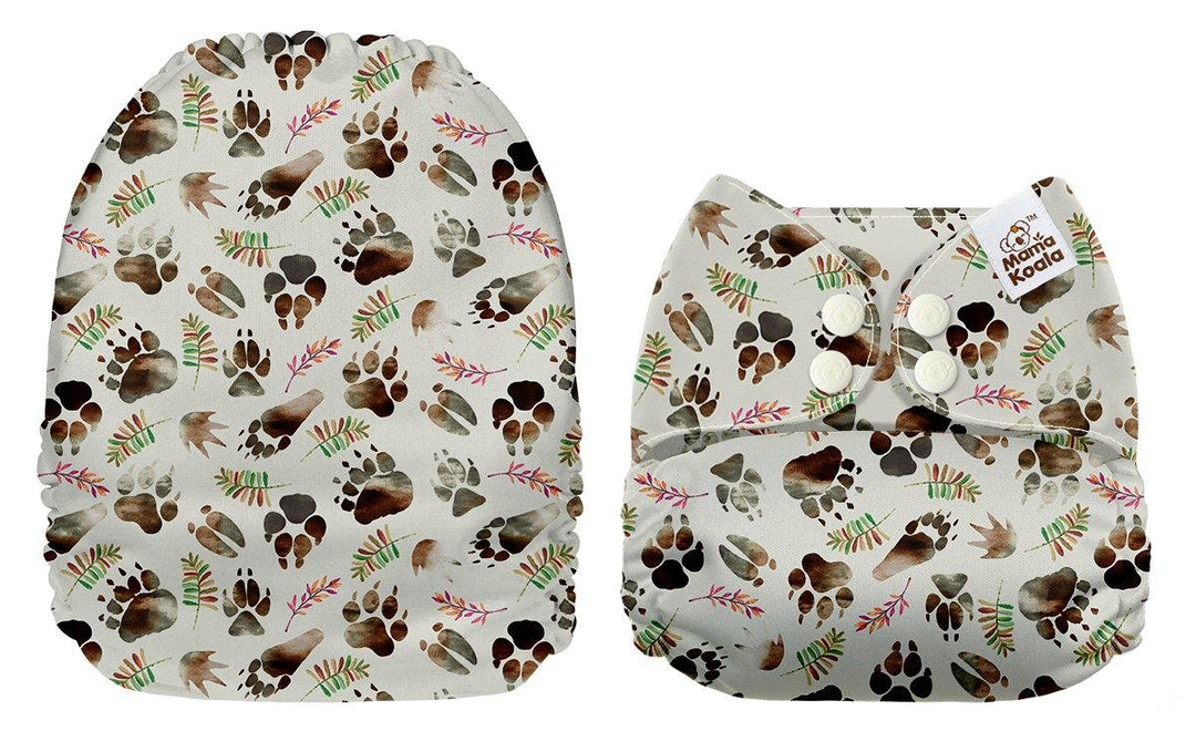 Mama Koala Wild Prints Pocket Nappy|Summer Sweets Baby