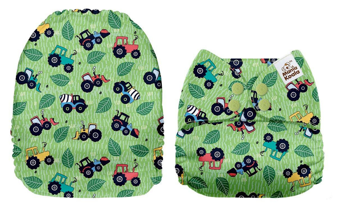 Mama Koala Green Machine Pocket Nappy|Summer Sweets Baby
