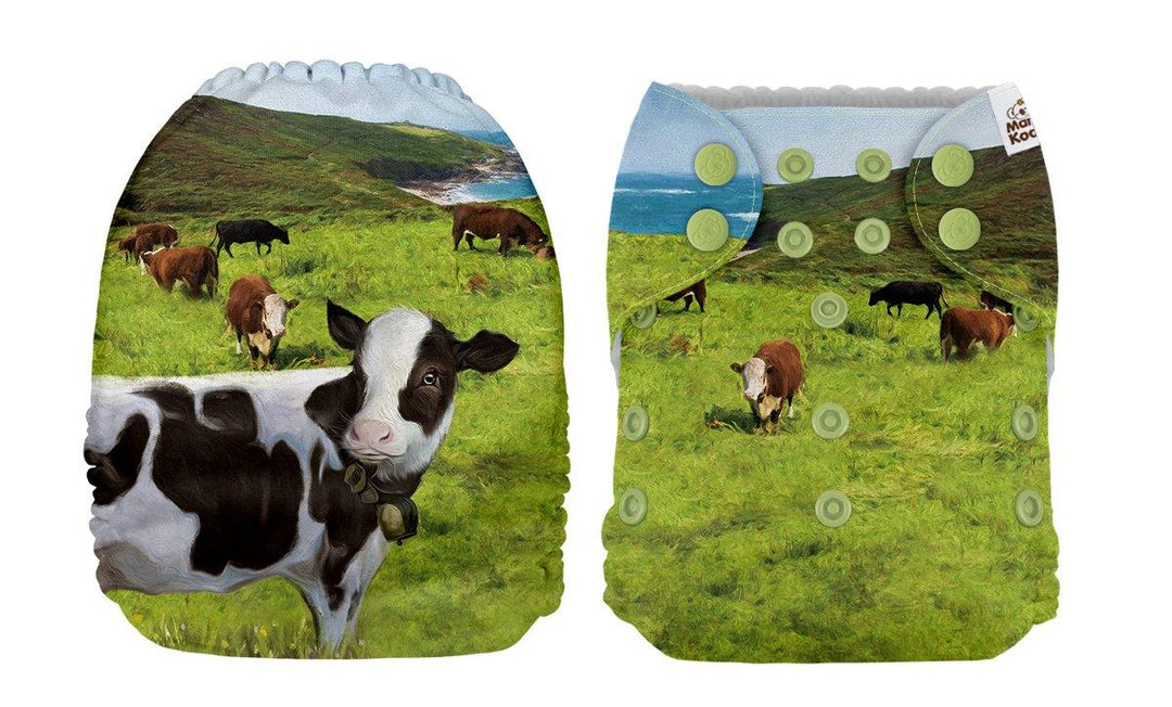 Mama Koala Moo Cow Pocket Nappy|Summer Sweets Baby