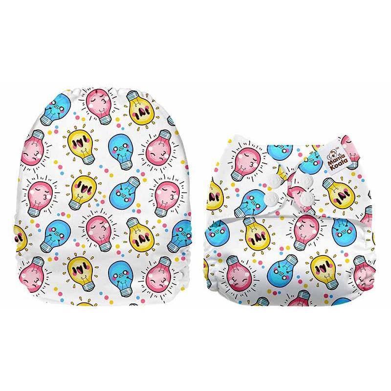 Mama Koala Bright Bulbs Pocket Nappy|Summer Sweets Baby