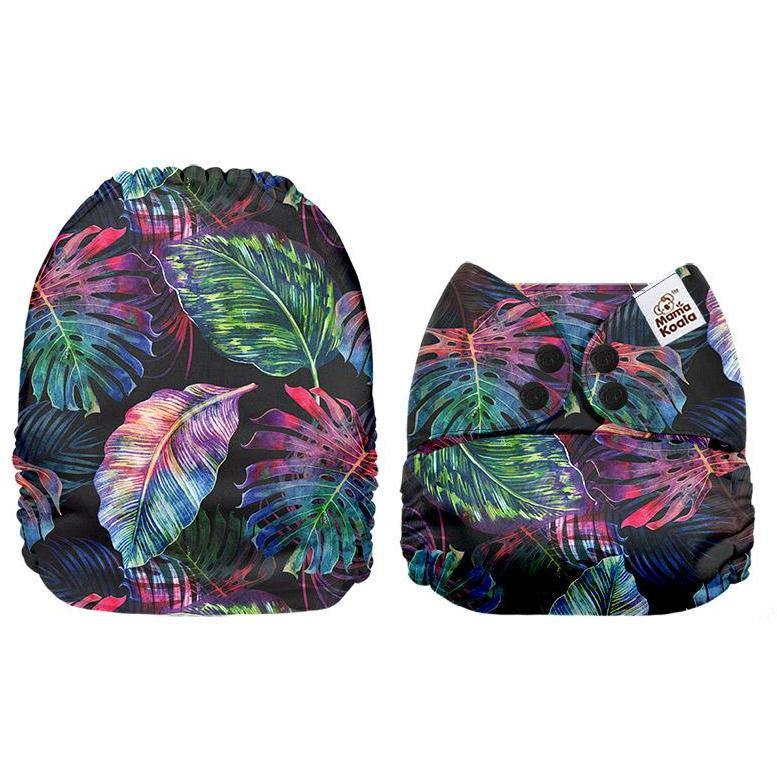 Mama Koala Jungle Leaves Pocket Nappy|Summer Sweets Baby