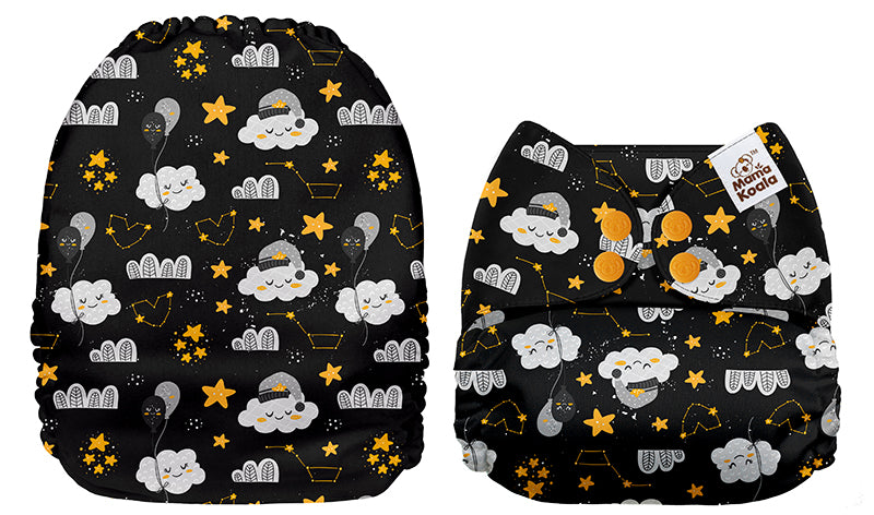 Mama Koala Goodnight Sky Pocket Nappy|Summer Sweets Baby