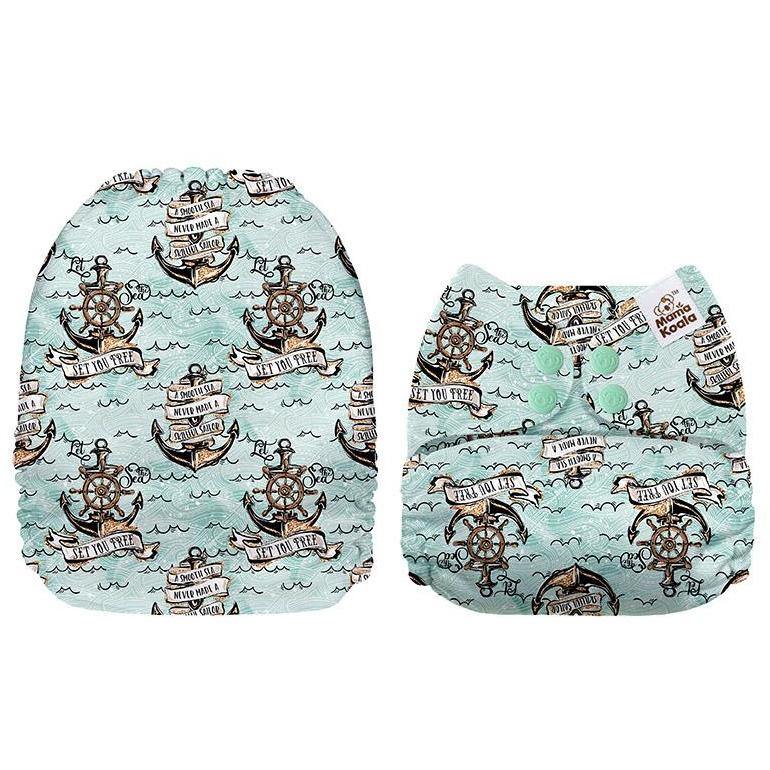 Mama Koala Anchors Away Pocket Nappy|Summer Sweets Baby