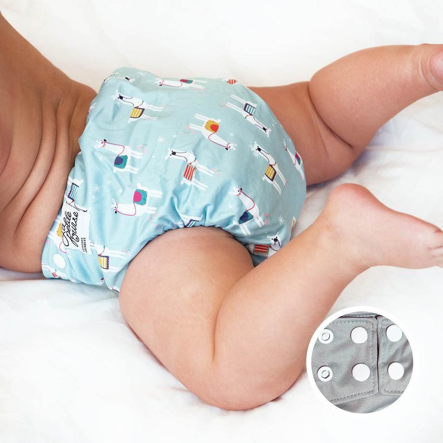 La Petite Ourse Pocket Nappy - Llama|Summer Sweets Baby