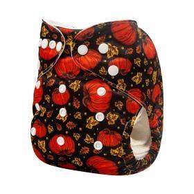 Alva Baby Dark Pumpkin Pocket Nappy|Summer Sweets Baby